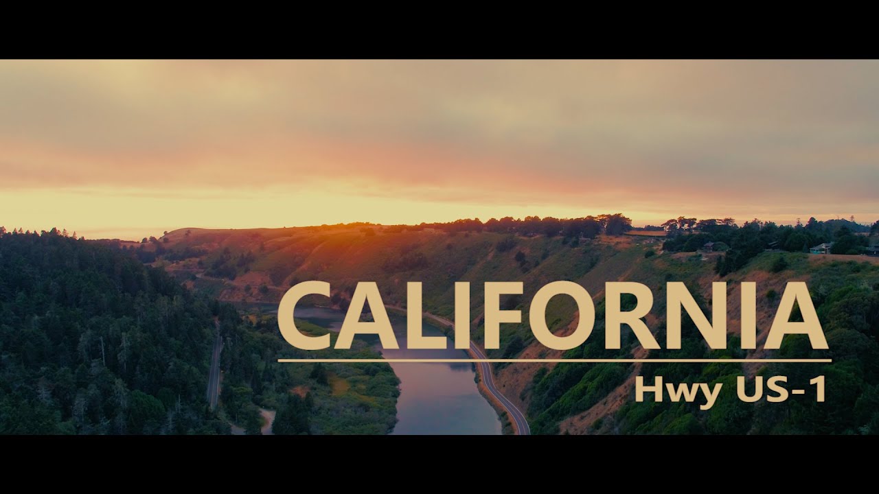 California | Highway 1 | Fort Bragg | Aerial 4K