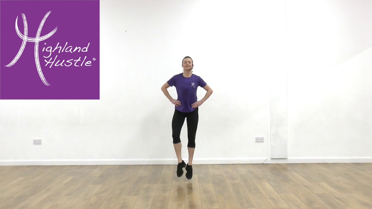 Learn beginner movements for a Highland Hustle class