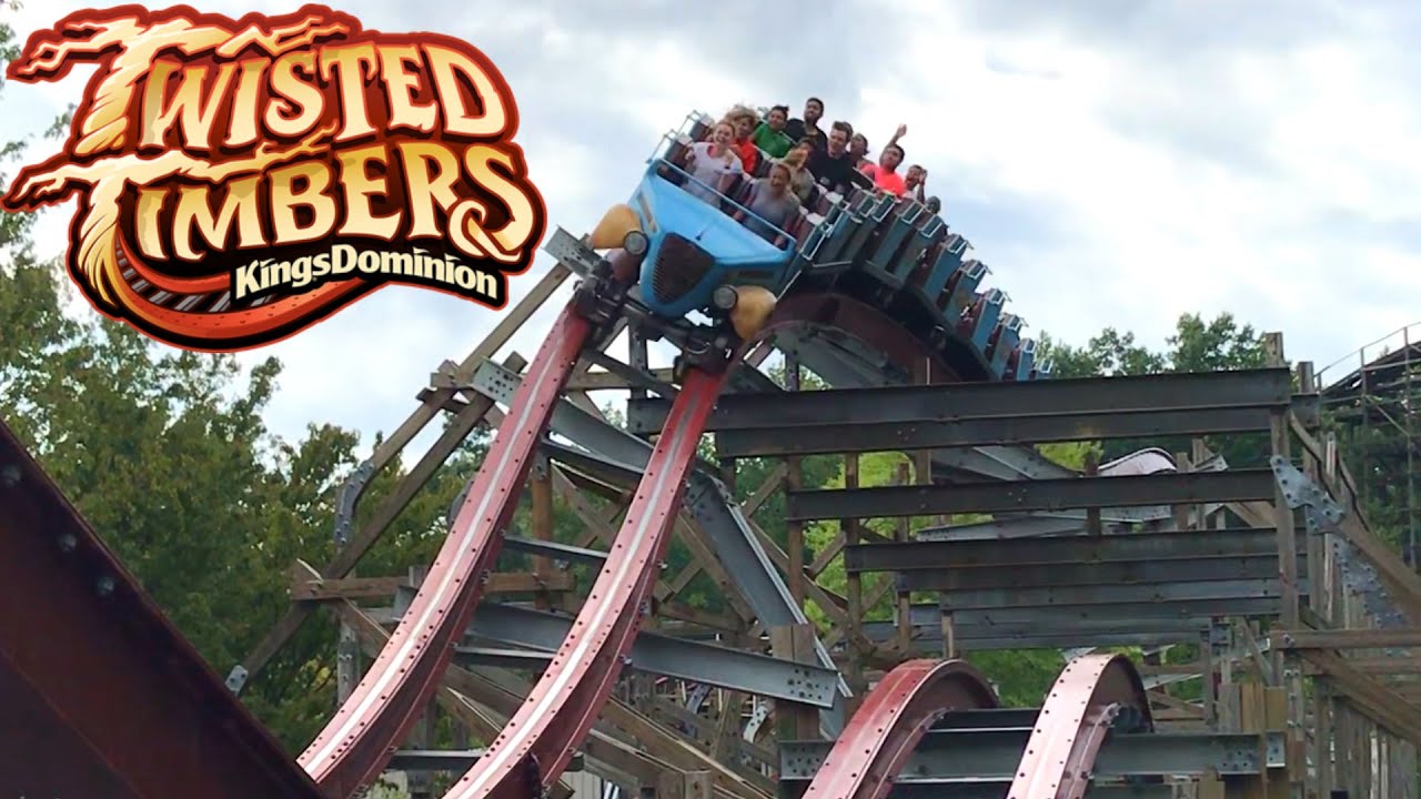 Twisted Timbers (4K OFF Ride POV)- Kings Dominion, Doswell, VA