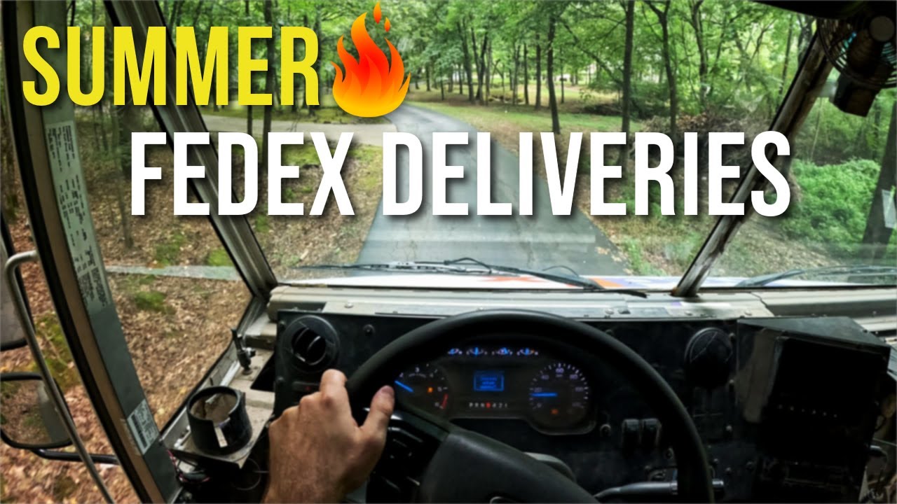 POV: FedEx Summer Deliveries | Beating the Heat 🌡️📦