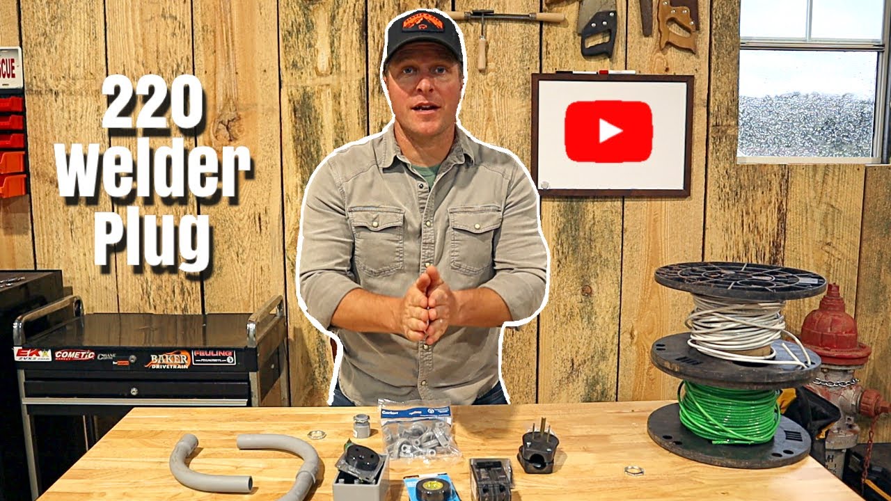 FINALLY! IT&rsquo;S EASY!  How to wire a 220 volt outlet for a welder.