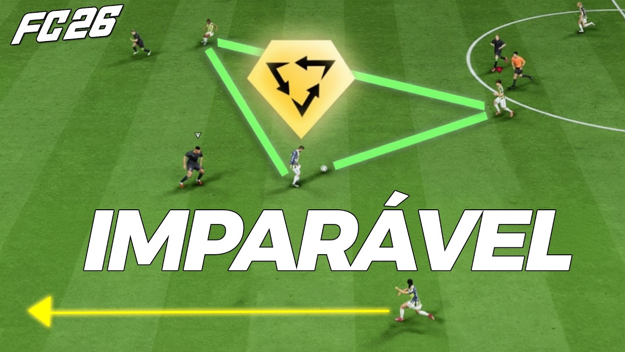 4 MINUTOS que VÃO MUDAR SEU ATAQUE! 🤯 FAÇA TABELAS PERFEITAS EA FC 26
