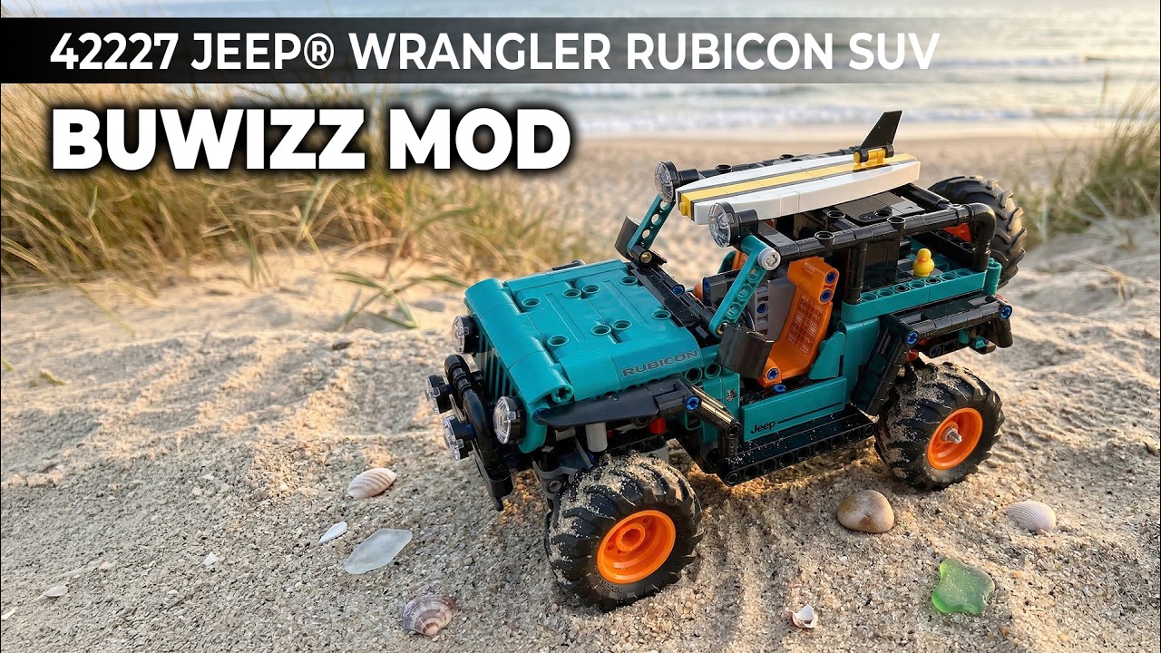 Zmotoryzowany zestaw LEGO&reg;️ Technic&trade;️ 42227 Jeep&reg;️ Wrangler | BuWizz Powered