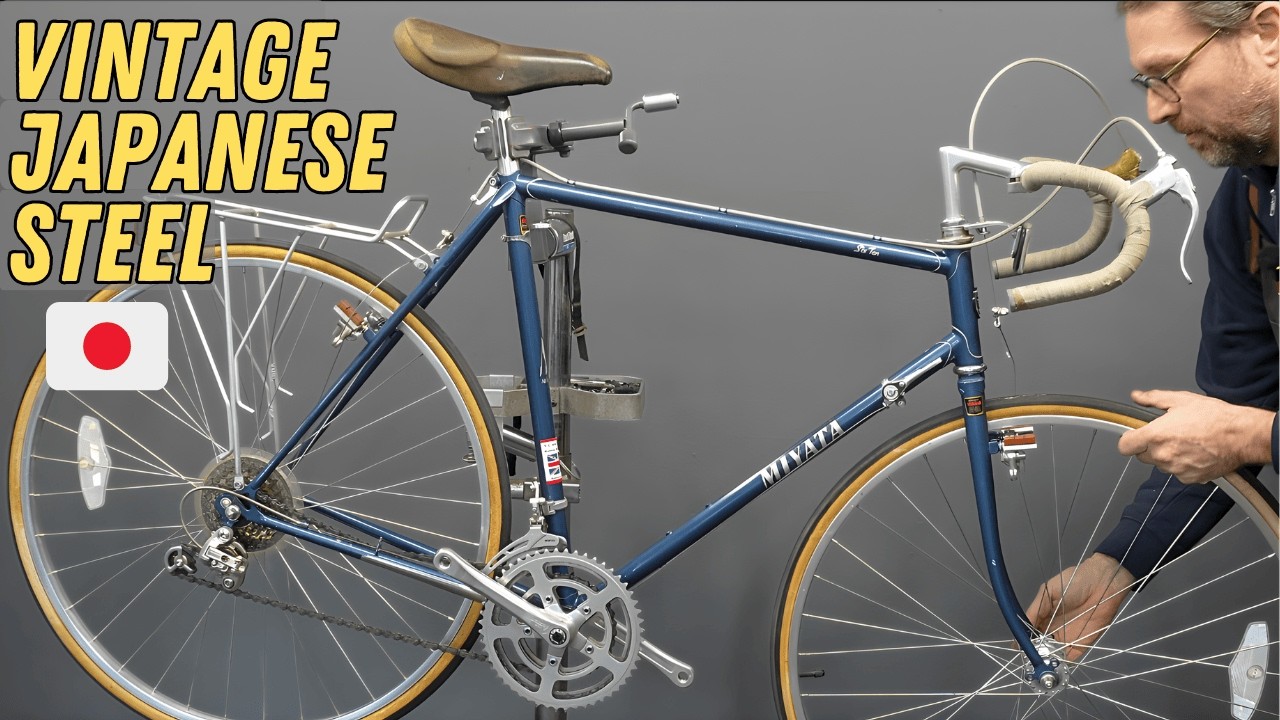 The ORIGINAL Gravel Bike! (80s Japanese Touring Bikes Rule!)