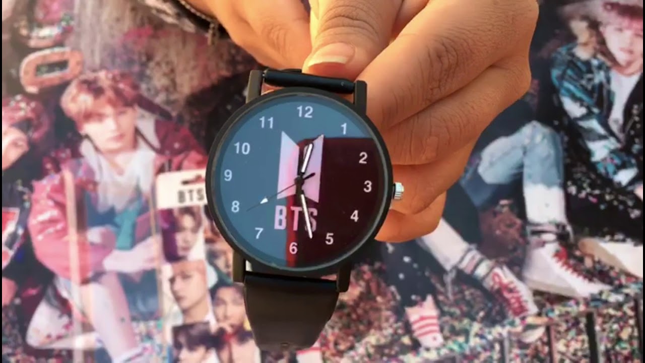 REVIEW RELOJ BTS - RELOJ BTS    #kpop #reloj #accesorios