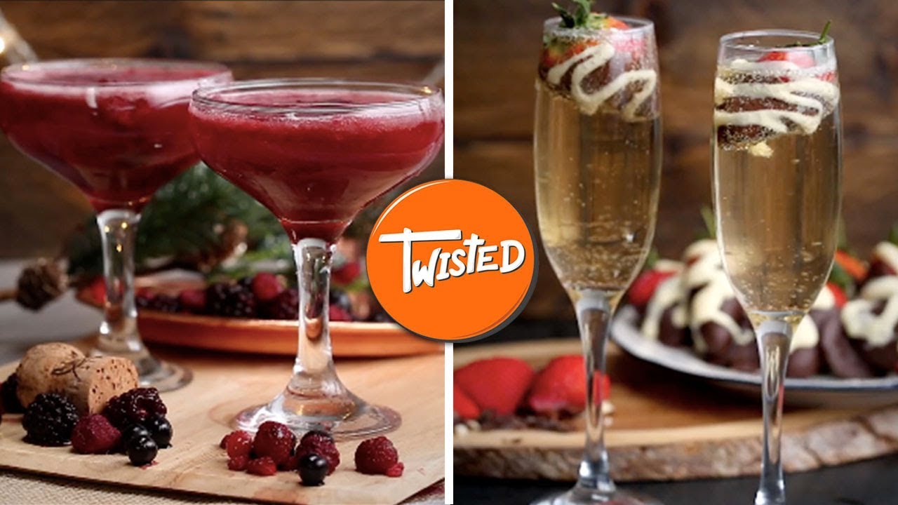 8 New Year's Eve Party Cocktail Ideas | Party Drink Recipes | Twisted