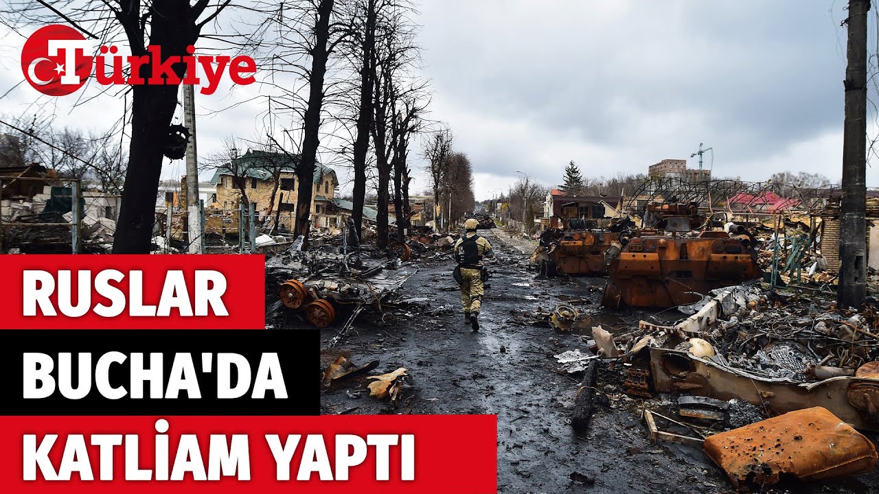 Film Sahnesi Değil, Bozgun: Bucha’da İmha Edilen Rus Konvoyu Böyle Görüntülendi!
