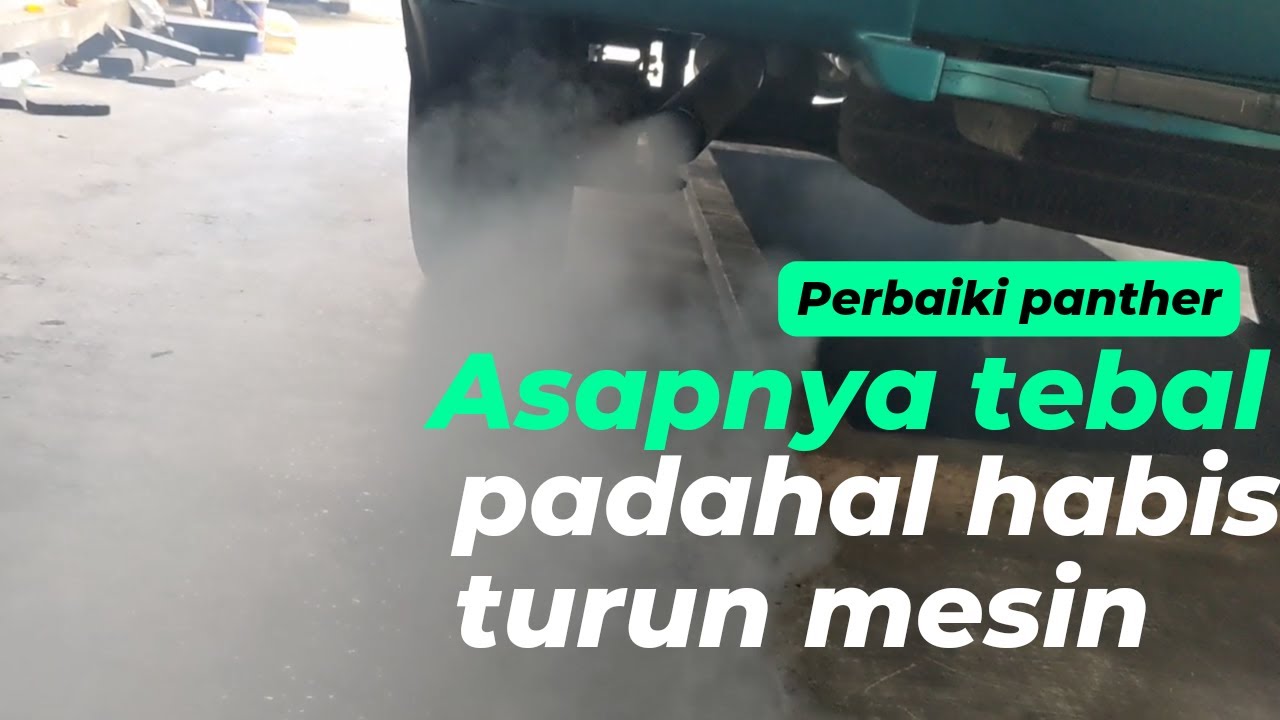Baru turun mesin asap masih  seperti foging, setelah dibawa pulang oleh pemiliknya