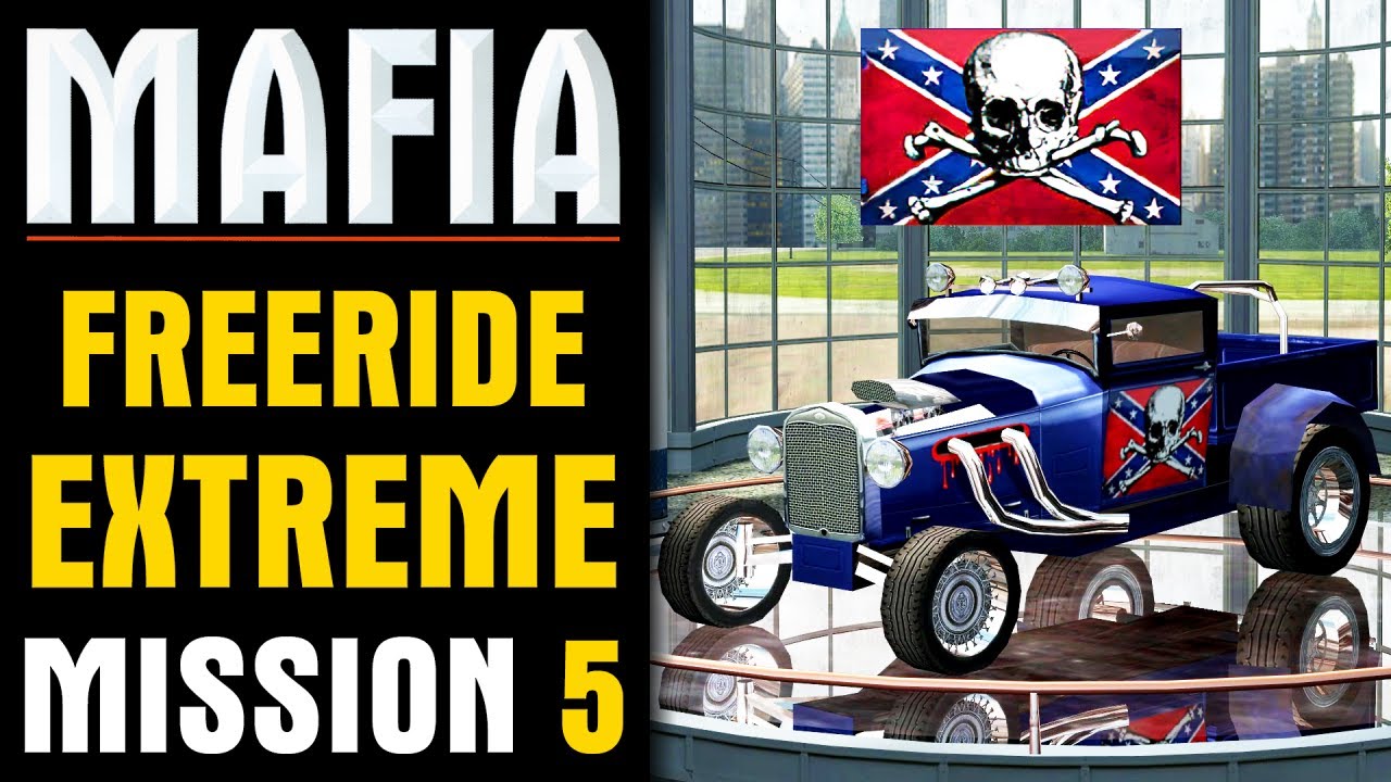 Mafia 1 - Freeride Extreme - Mission #5 - Timed Explosive Truck [4K 60fps]