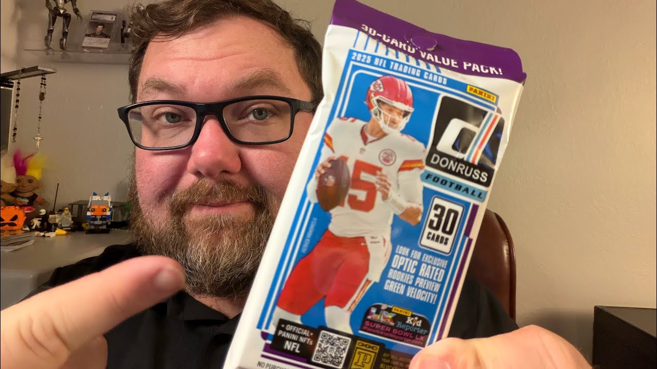 2025 Donruss Football Value Pack Opening! Can We Hit with 1 Pack?!? | Football Cards