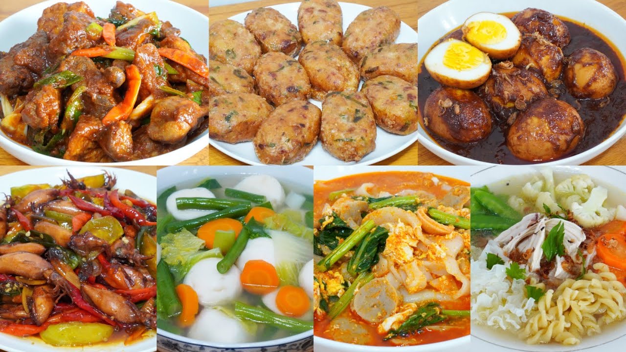 7 RESEP MASAKAN UNTUK SEMINGGU MUDAH DAN LEZAT !! KELUARGA PASTI MENYUKAINYA