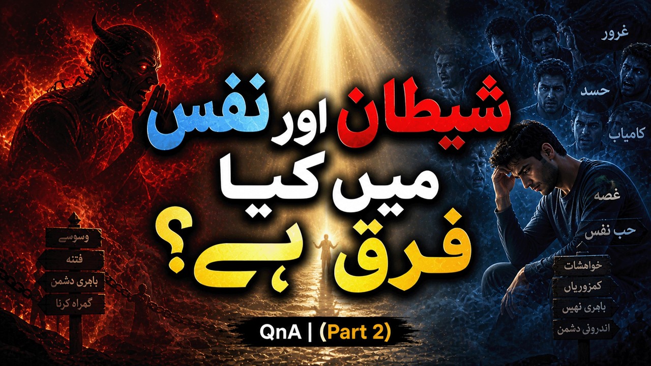 Shaitan aur Nafs Me Kya Farq Hai? | Sawal o Jawab | QnA | (Part 2) | @MarkazeAfzaliya