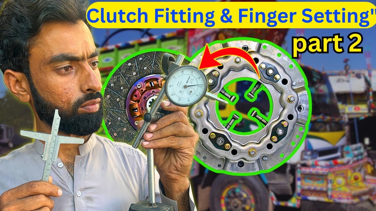 Isuzu Truck Clutch Repair Part 2  Fitting, Finger Setting & Driver Review