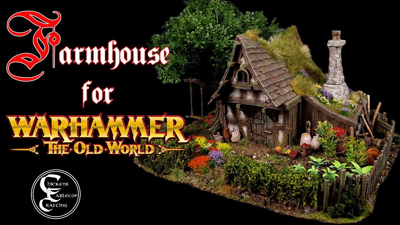 Fantasy Farmhouse for Warhammer  