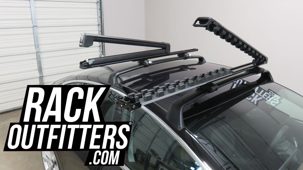 Thule SnowPack Extender and KUAT Grip Ski and Snowboard Roof Rack Carrier Comparision
