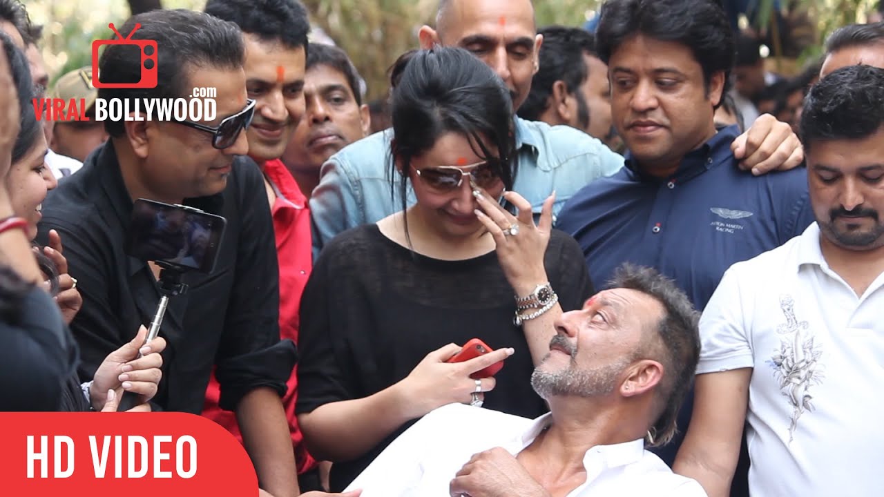 Manyata Dutt Emotional moment | Tears In Eyes |Sanjay Dutt Release Press Conference