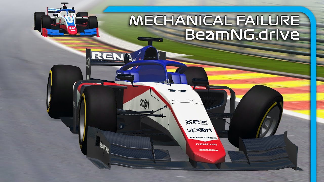 Formula car mechanical failure #2| BeamNG.drive
