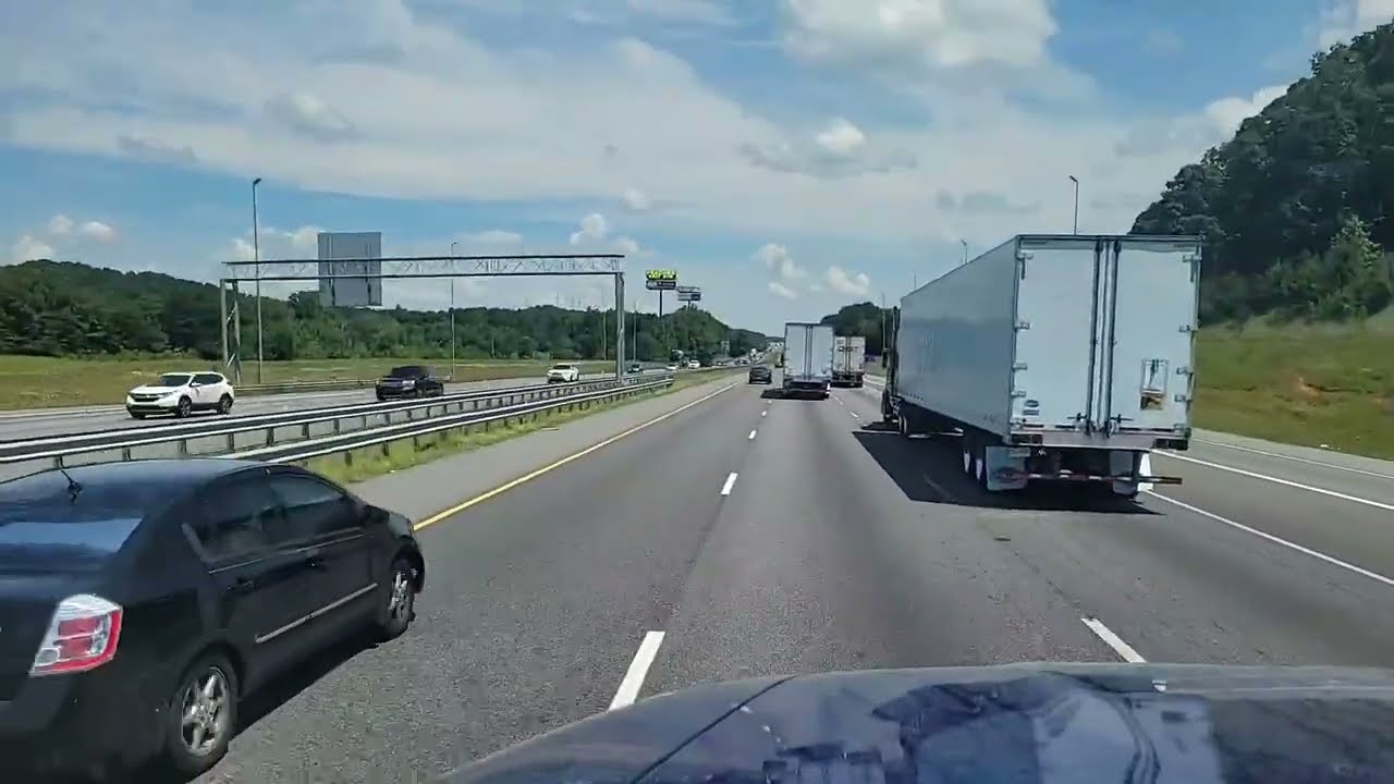 Cartersville, GA to Fort Campbell, KY (I-75, I-24, I-840, I-65, I-24)