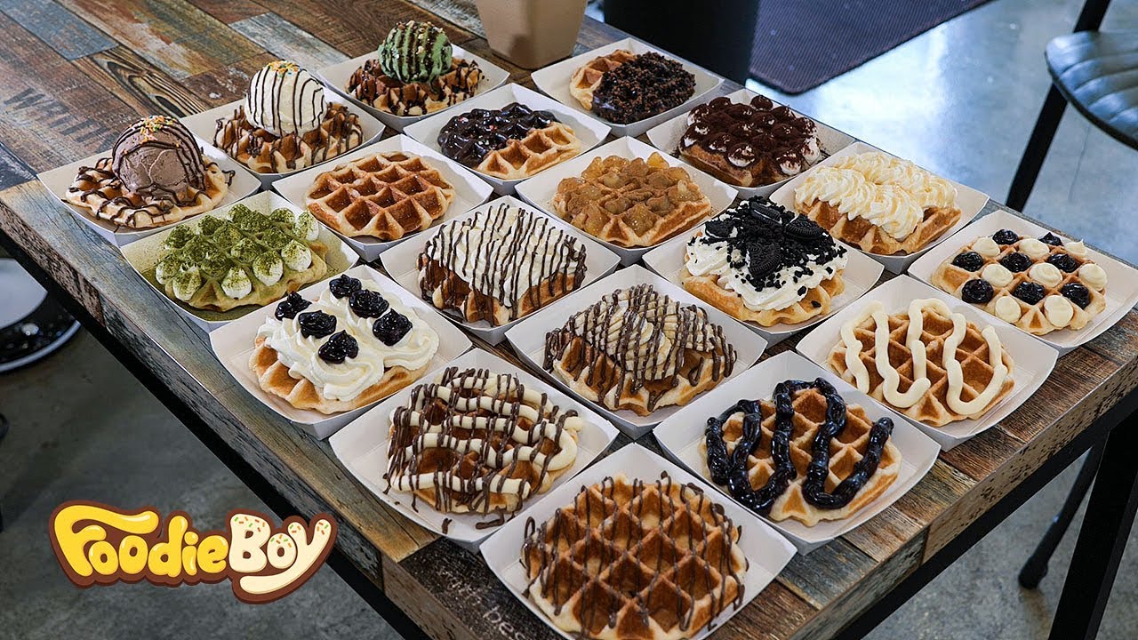 Awesome Waffle - Уличная еда в Корее