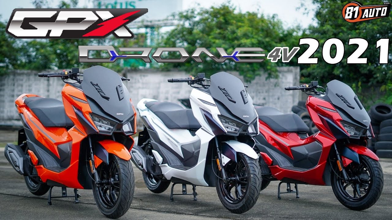รีวิว GPX DRONE 150 (4 วาล์ว) ตัวใหม่ 2021 (แรงหยุดไม่อยู่) 4K : 81Auto