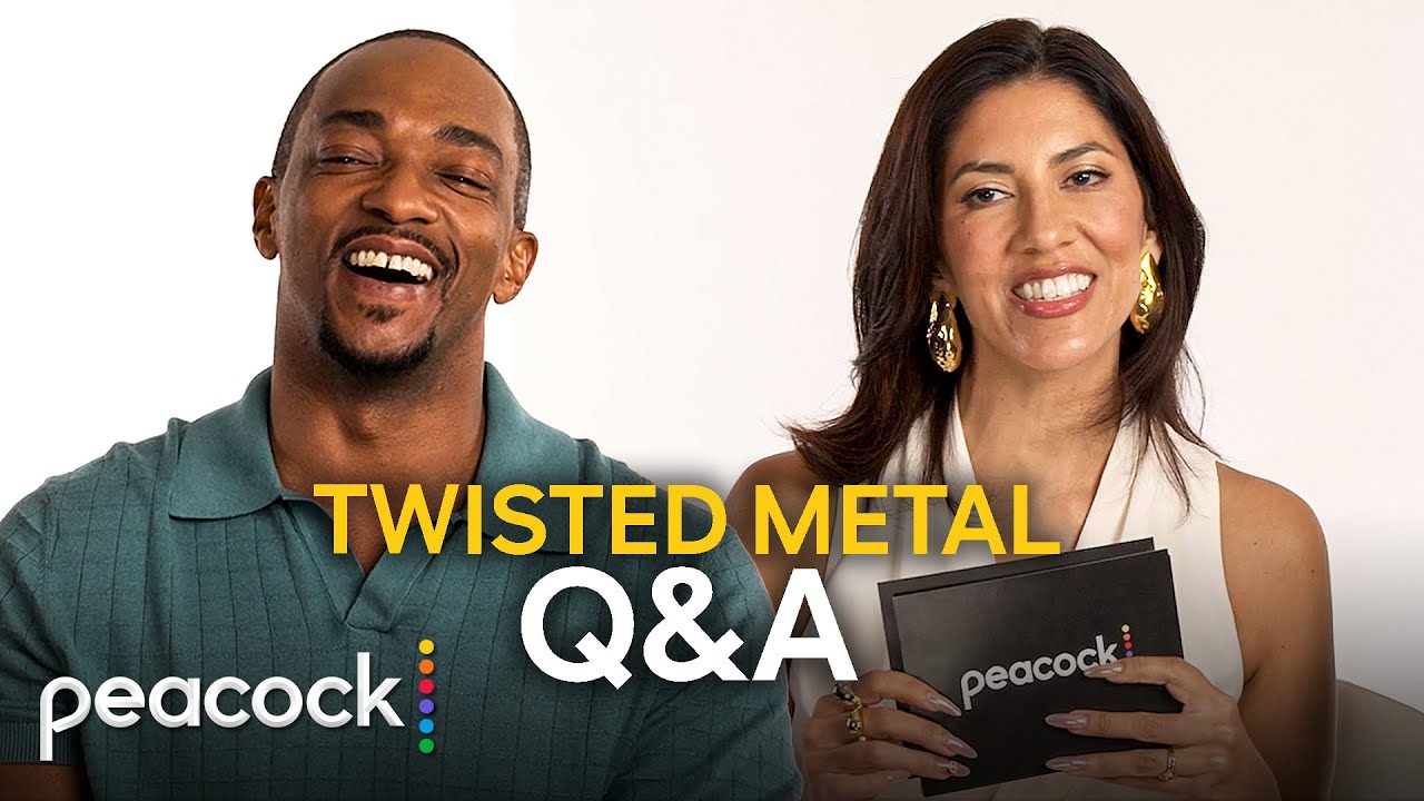 Twisted Metal | Stephanie Beatriz & Anthony Mackie Answer Your Questions!