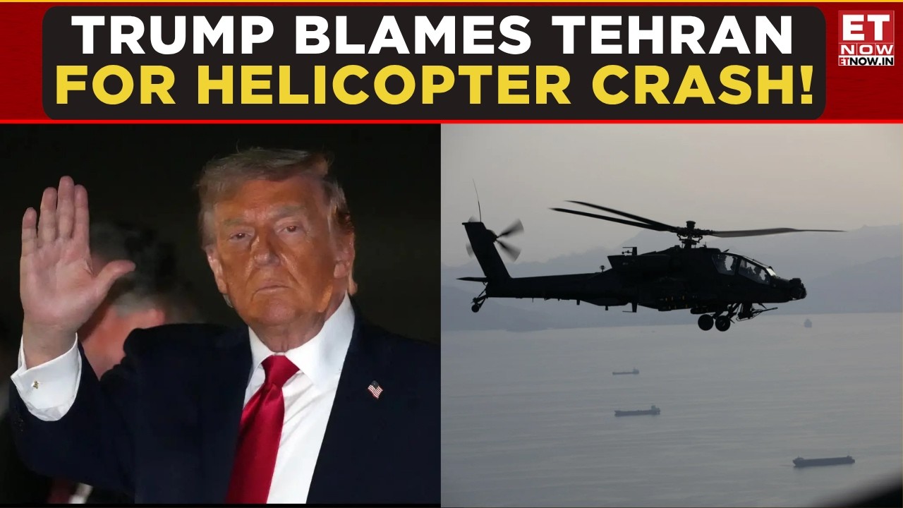 US Iran War Escalates! Airstrikes After Trump Blames Tehran For Helicopter Crash | Breaking News