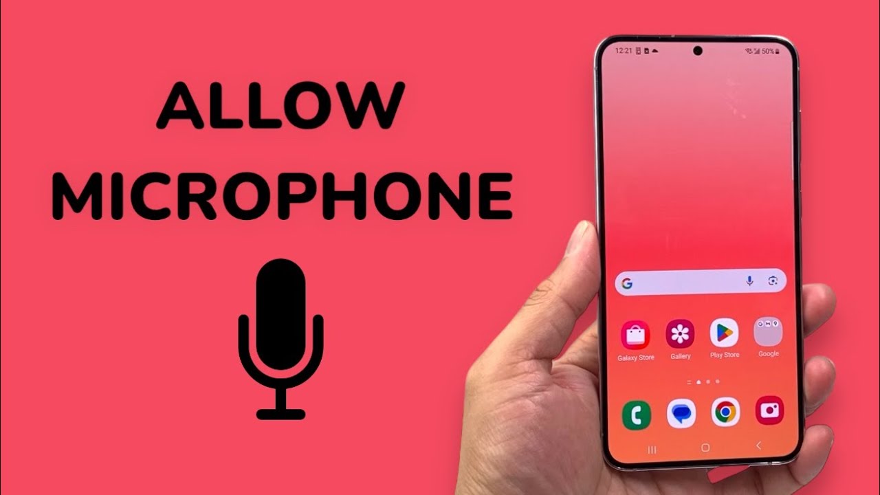 How To Allow Microphone Access To Apps On Android Phone