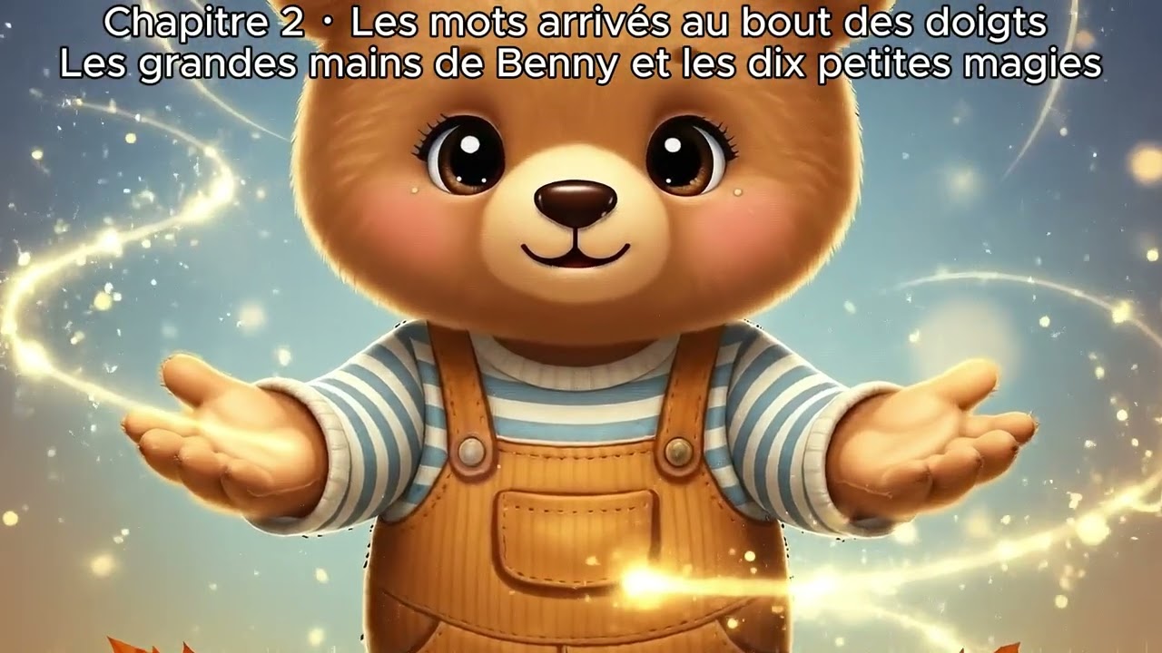 Chapitre2·Les mots arrivés au bout des doigts | Les grandes mains de Benny et les dix petites magies