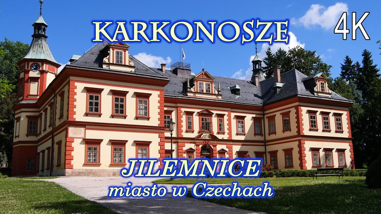 🇨🇿 KARKONOSZE &raquo; JILEMNICE &bull; miasto w Czechach [4K]