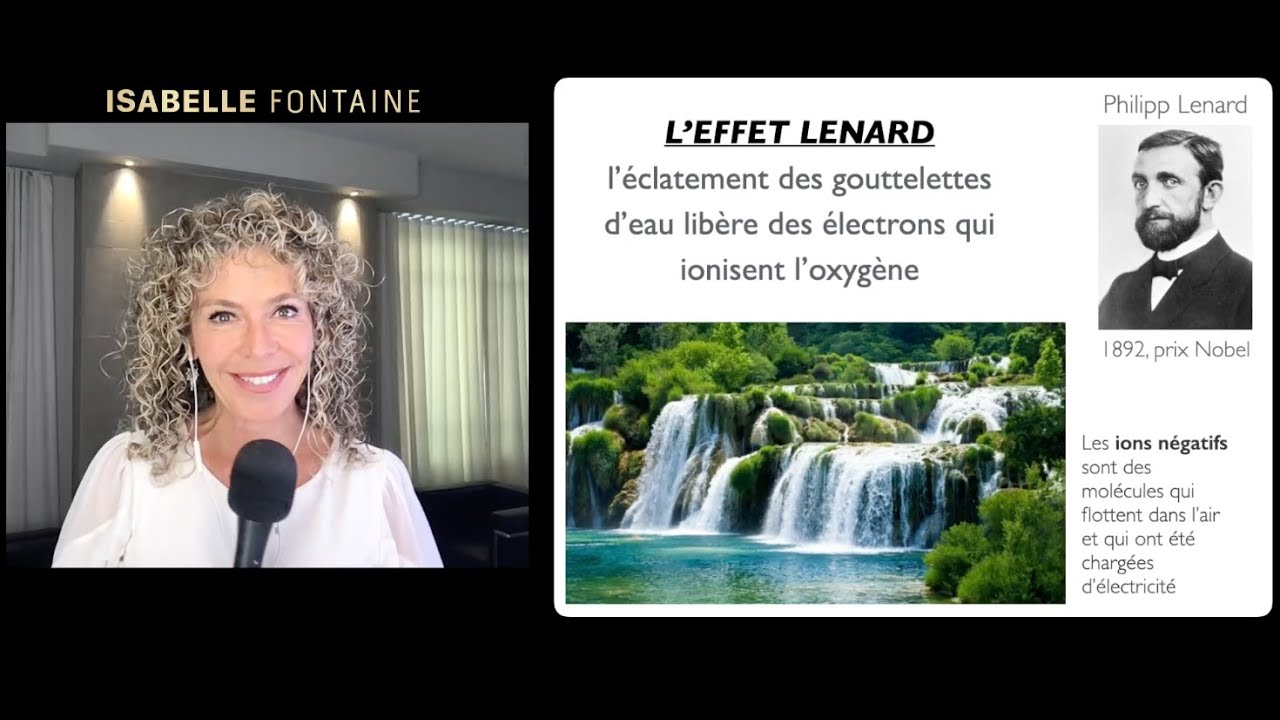 L'Effet Lenard : l'électricité dans l'air après l'orage, près des cascades, des ruisseaux