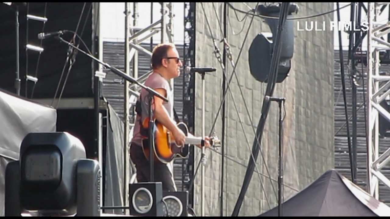 Bruce Springsteen, Leap Of Faith (Acoustic).mpg
