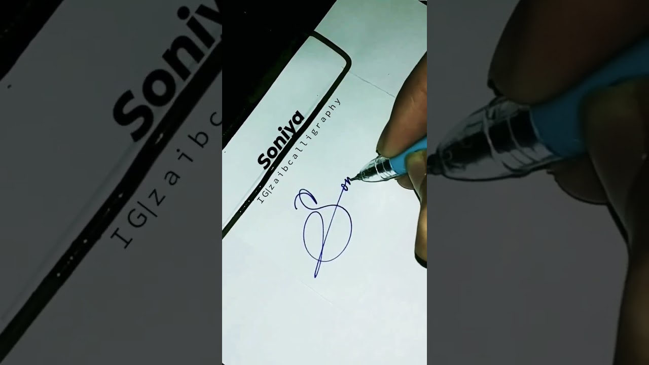 Soniya Signed | Soniya Name Signature Arts 