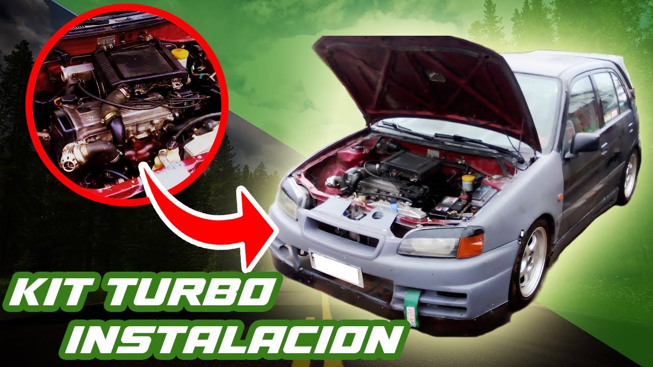 INSTALAR UN TURBO TOYOTA TERCEL STARLET🔥🐌 | DFV MOTORS