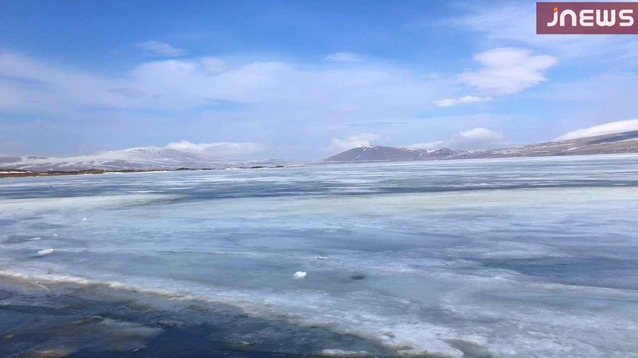 Paravani lij - озеро Парвана - lake Parvana