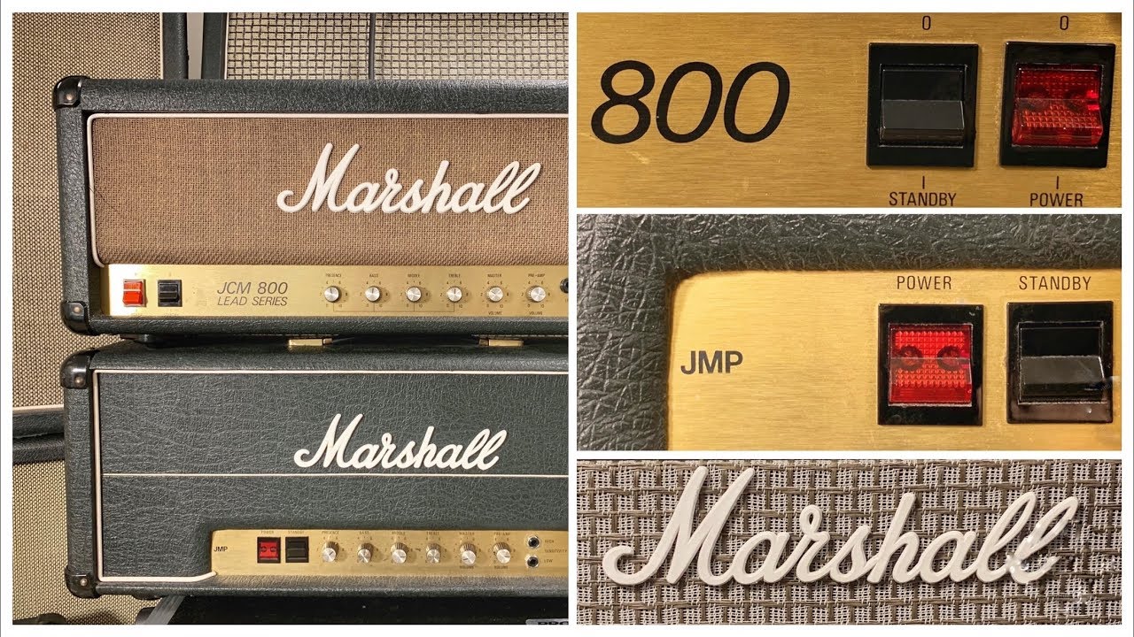 JCM800 -vs- JMP - Which one should I buy? MARSHALL  Shootout!
