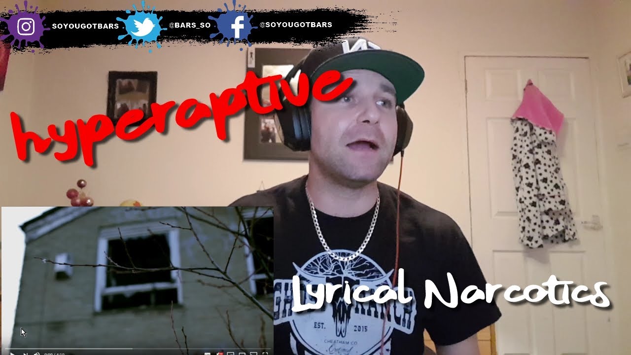 Hyperaptive - Lyrical Narcotics [Official Music Video][[REACTION]]