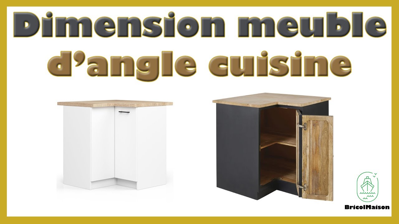 Dimension meuble d angle cuisine