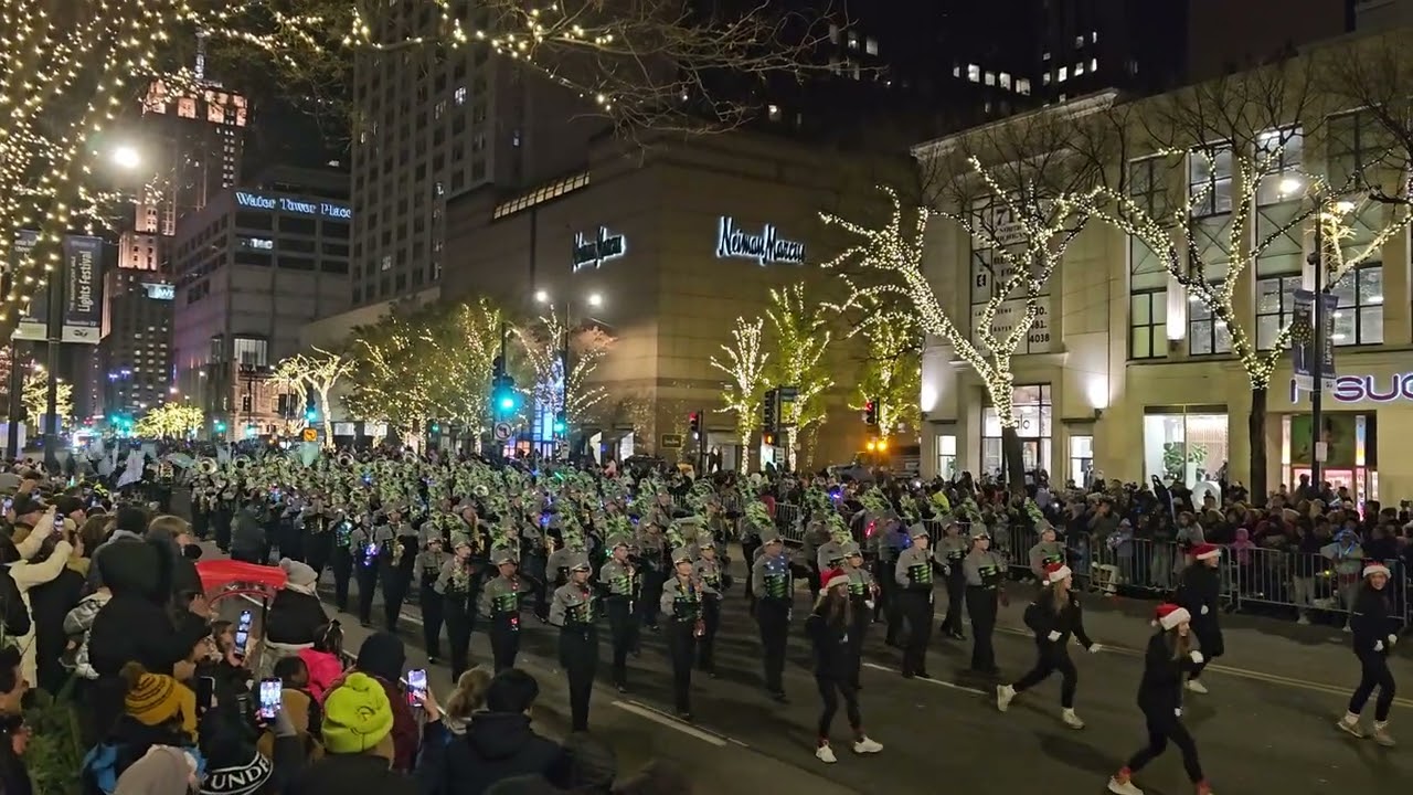 11/22/25 Chicago Magnificent Mile Winter Holiday Light Festival Parade 