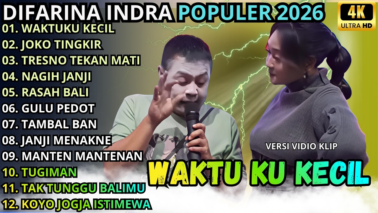 WAKTU KU KECIL - JOKO TINGKIR - TRESNO TEKAN MATI || DIFARINA INDRA - OM ADELLA TERBARU 2026