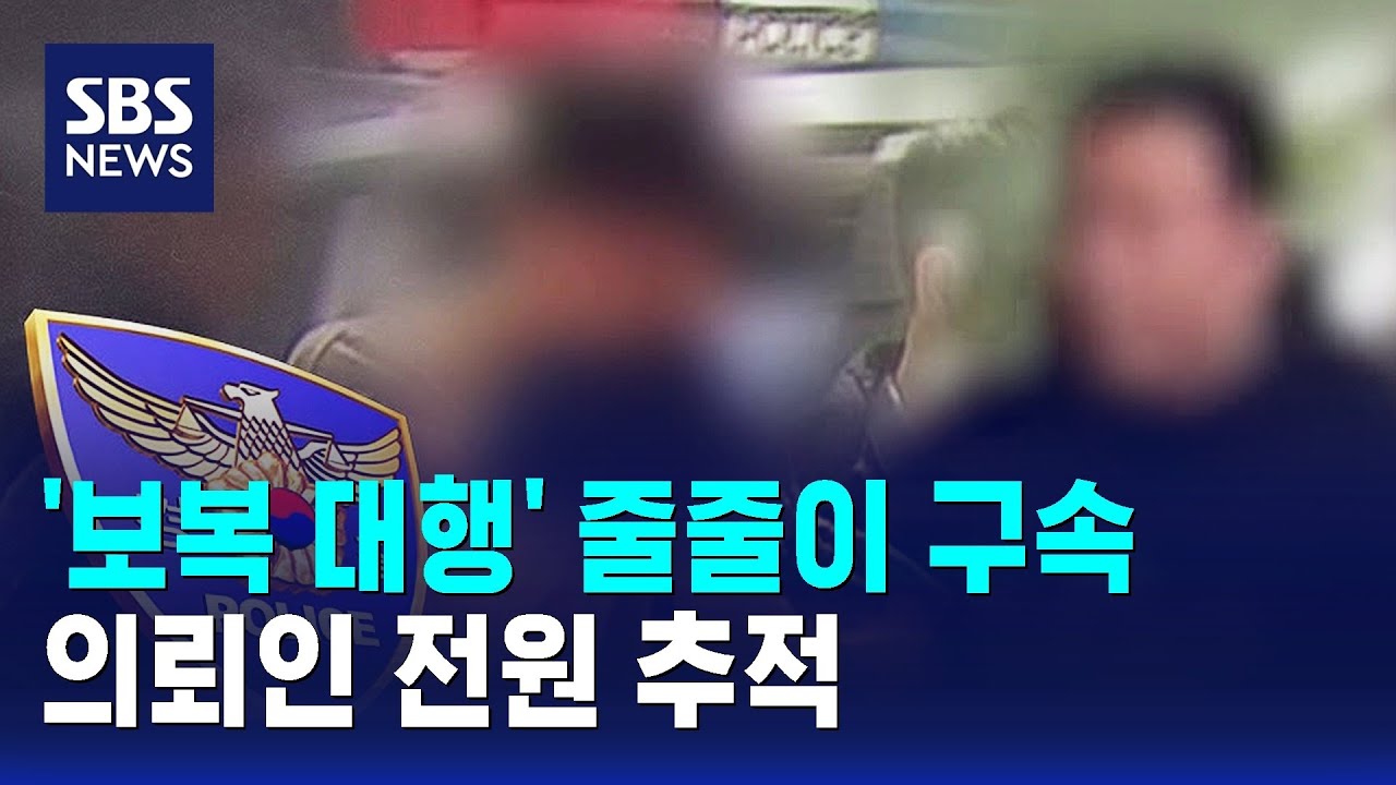 '보복 대행' 줄줄이 구속&hellip;의뢰인 전원 추적 / SBS
