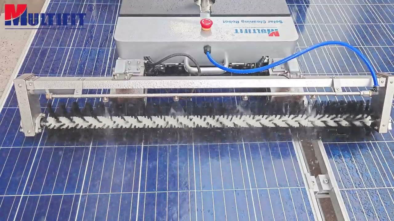 Close up of the spray nozzle of the MR-T1 intelligent cleaning machine from MULTIFIT company