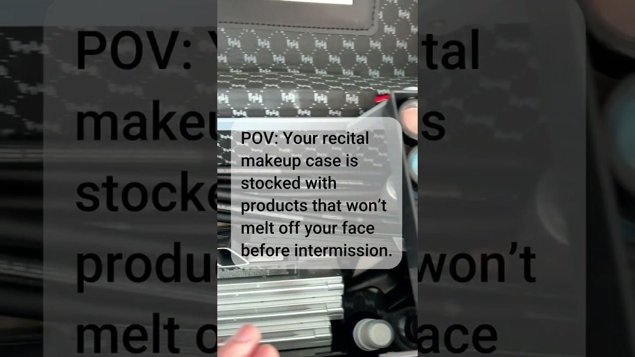 Professional makeup for ballet recital season