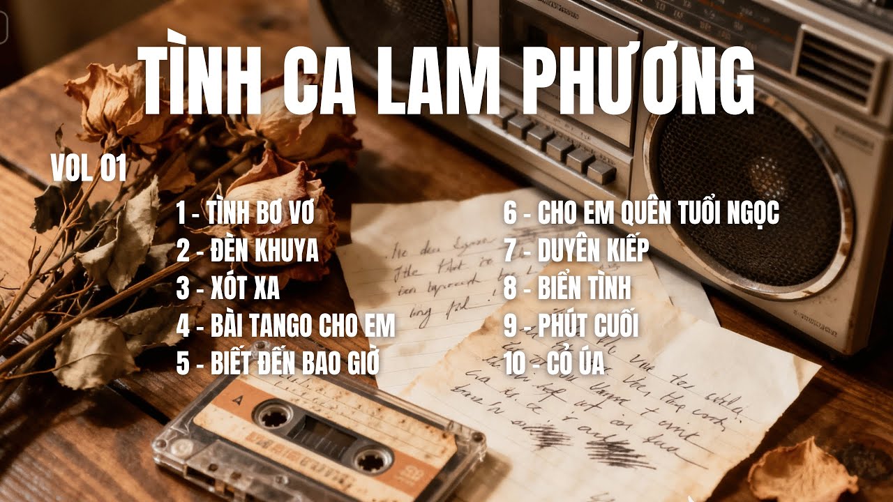 T&Igrave;NH CA LAM PHƯƠNG |Album Nhạc V&agrave;ng Trữ T&igrave;nh Hay Nhất | Top 10 T&aacute;c Phẩm Kinh Điển|SING & SONG MELODY