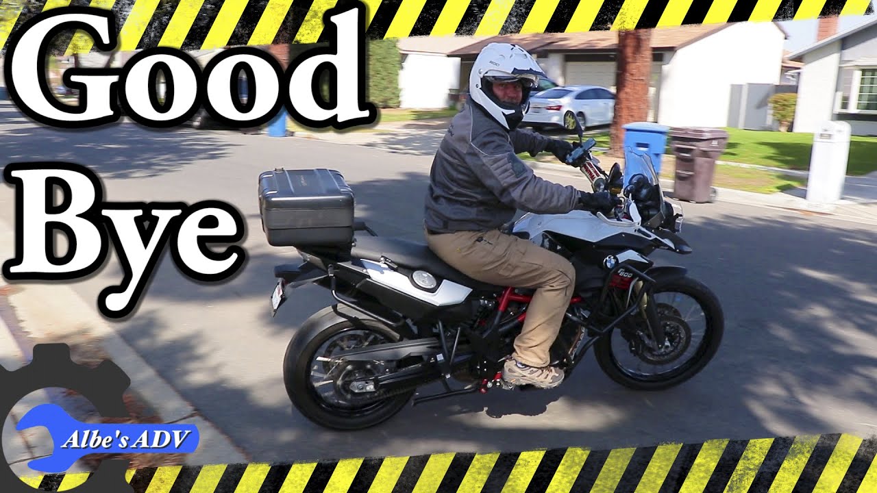 No more BMW F800GS