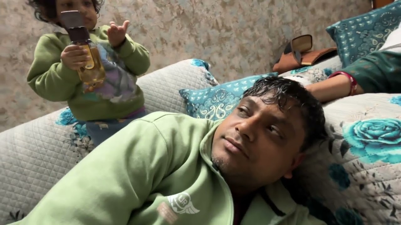 Shivu ne ke tel malish #family