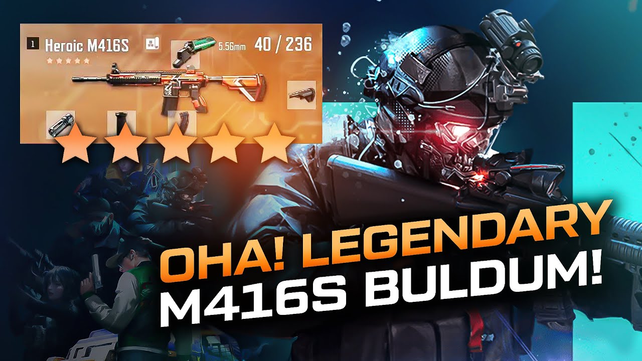 OHA! LEGENDARY M416S BULDUM! [SUPER PEOPLE]