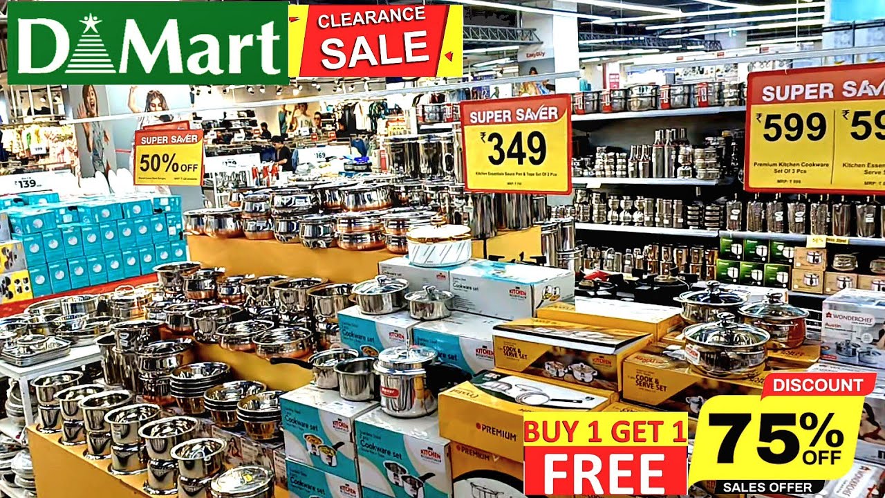 🔥D MART SPAR /Cheapest price Clearance sale!! Under ₹78/offers upto 85% off kitchen steel household