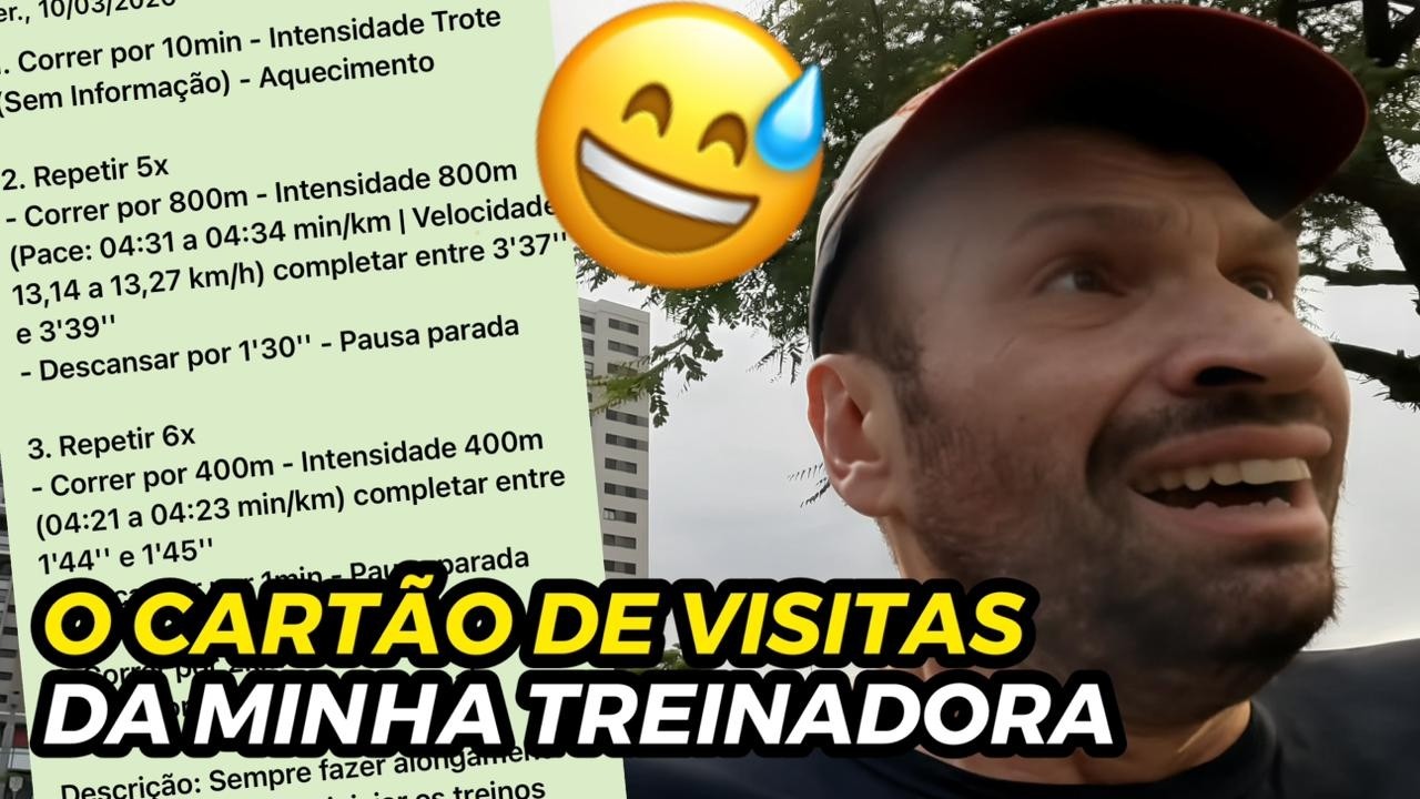 Foi o PRIMEIRO treino de TIRO passado pela minha nova treinadora e eu terminei só a capa da gaita