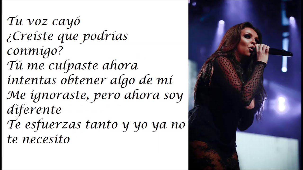 Little mix Grown lyrics español.