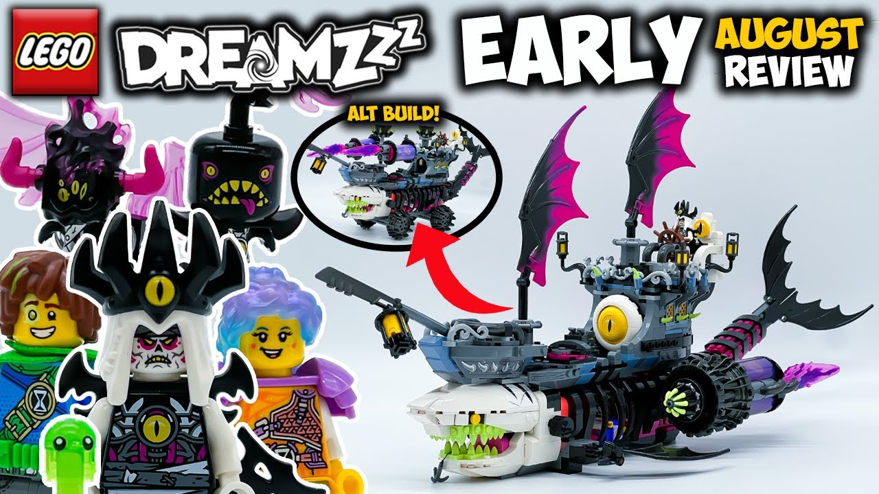 Nightmare Shark Ship EARLY Review! (BOTH BUILDS) | LEGO Dreamzzz Set 71469